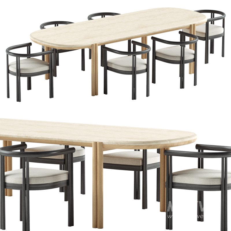 Cove Table & Cove Chair - Image 1