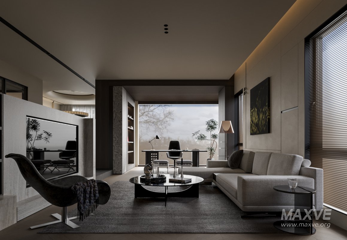 Modern living and dining room - Image 5
