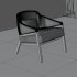 Contemporary Fabric Armchair - Thumbnail 5