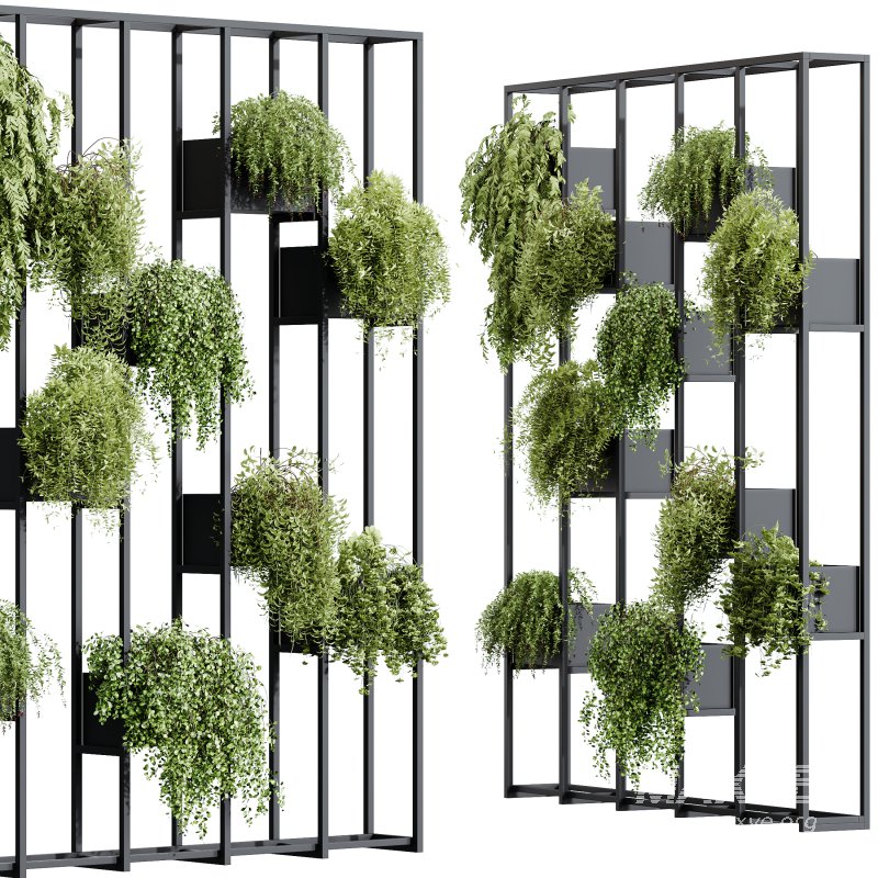 AV Vertical Garden Fitowall Plants Partition | Ultra Realistic 3D Model - Image 2