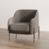 Modern Upholstered Armchair - Thumbnail 1