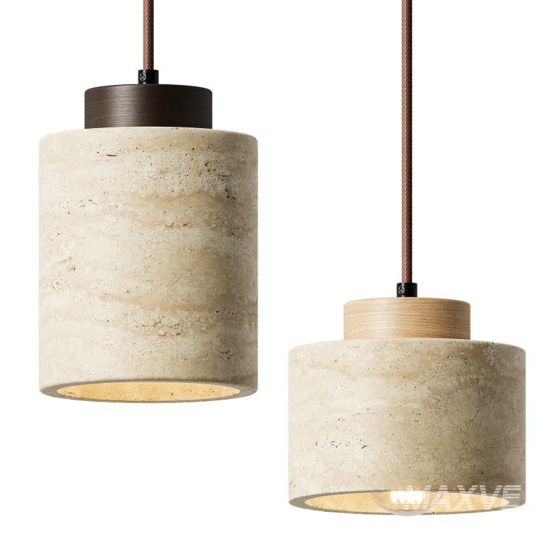 Traditional Vintage Cylinder Pendant Light - Image 1