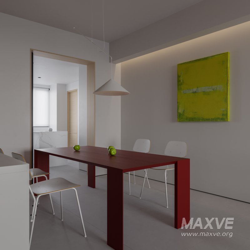Modern living and dining room - Image 2