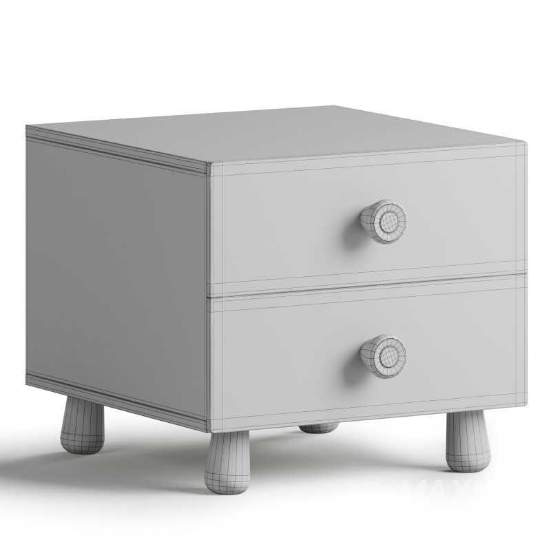 Bedside Table with a Door - Image 5