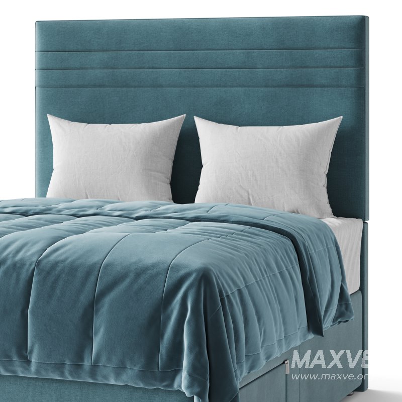 iGel Advance 2050i Divan Bed Set On Glides - Image 8