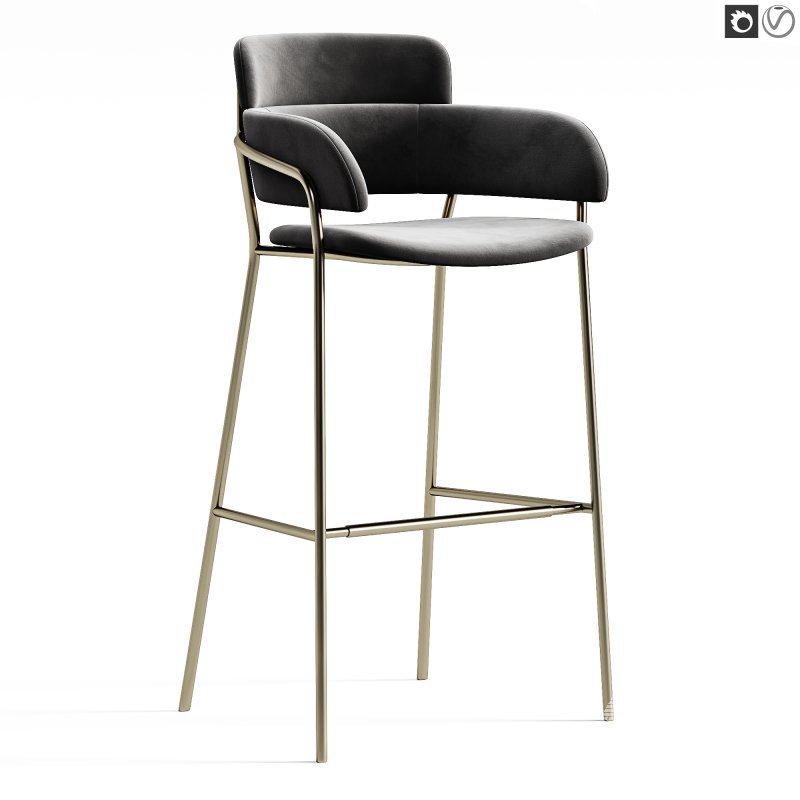 Strike Bar Stool - Image 5