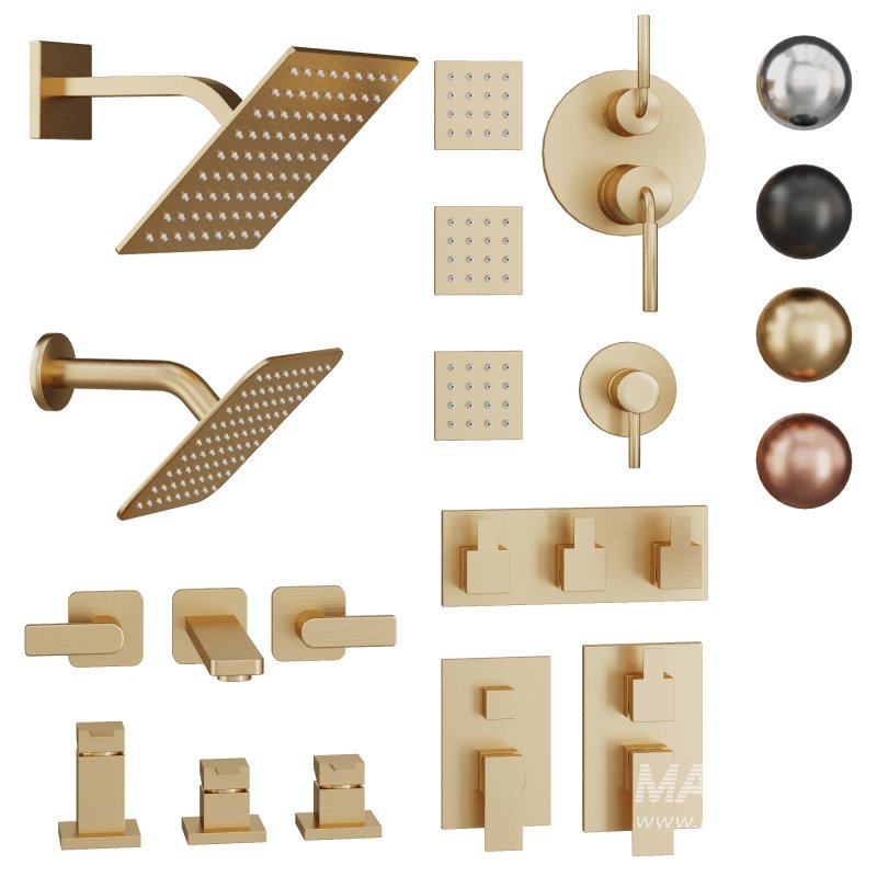 Bathroom faucet set5 - Image 1