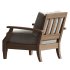Kairo Wood Outdoor Armchair - Thumbnail 3