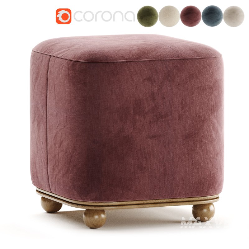 Arie Ottoman Pouf - Image 4