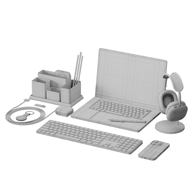 Set of Apple equipment 01 - Image 16