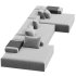 CINDER BLOCK modular sofa design Luca Nichetto Combination 05 - Thumbnail 1