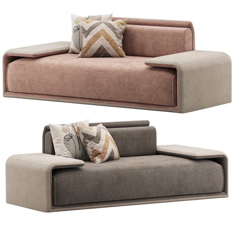 Modern Dark Grey Upholstered - Image 1