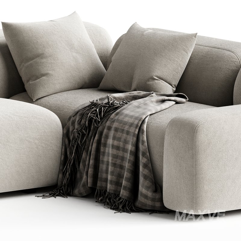 Suiseki Sofa cod SUI19DX composition - Image 3