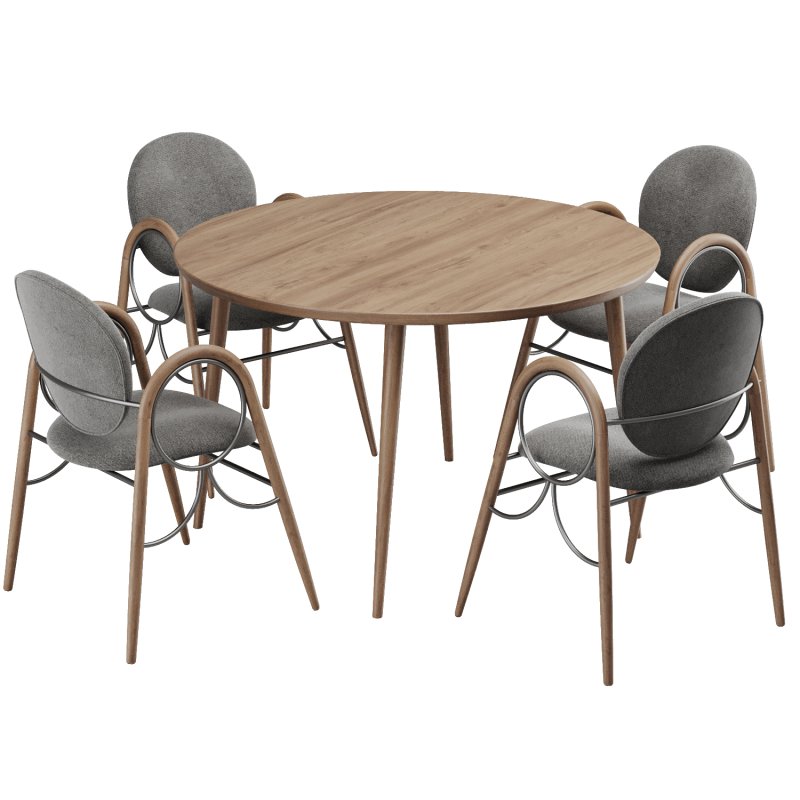Dinning chair and table283 - Image 6