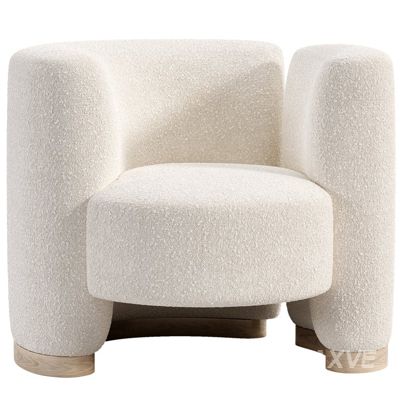 Candelaria Contemporary Armchair - Image 1