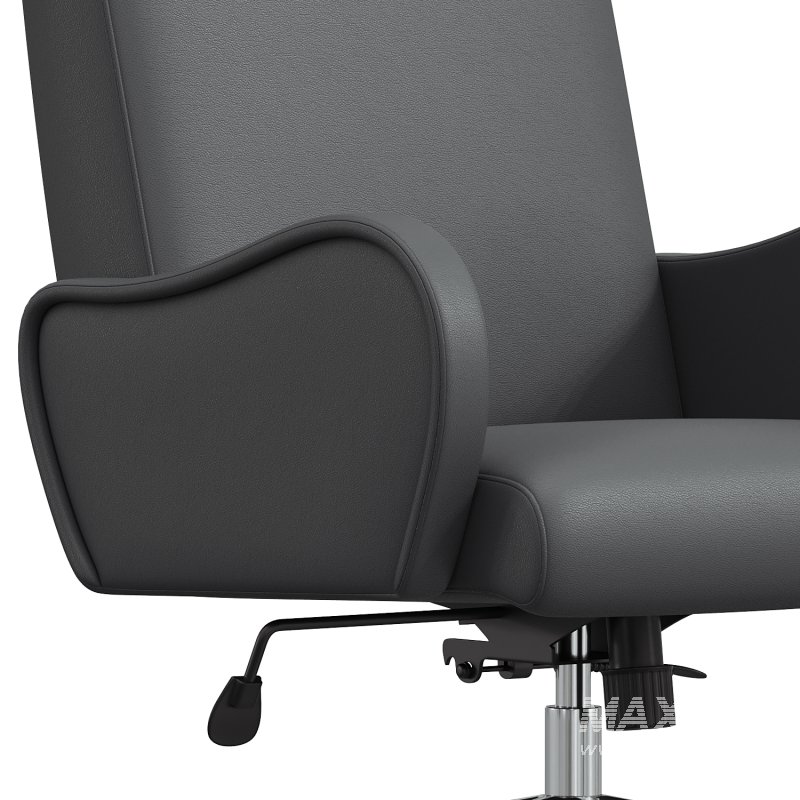 Bernhardt Patterson Office Chair in Black - Image 4