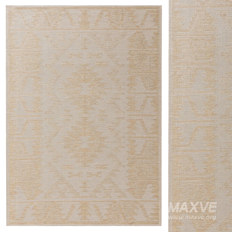 Outdoor Rug Bronco Cream 04 - Image 1