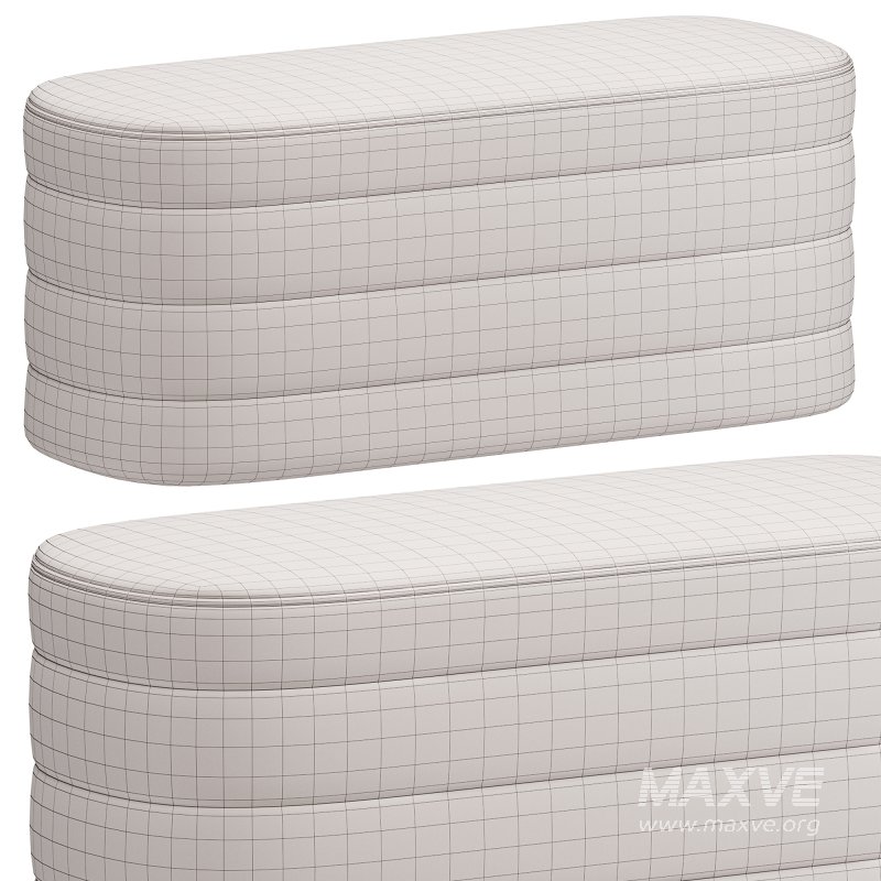 Living Room Furniture Bedroom Bed End Stool - Image 4