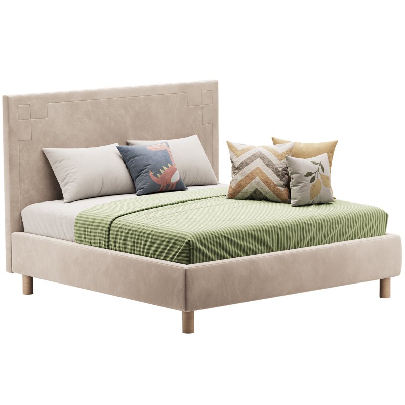 Kids Bed pink Aiden Pink - Image 2