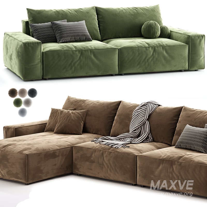 Casa Chaise Lounge Sofa - Image 6