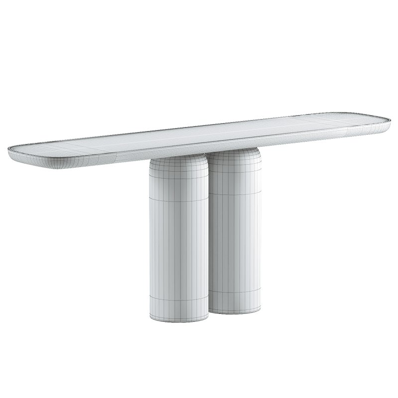 Cupola Carved Console Table - Image 7