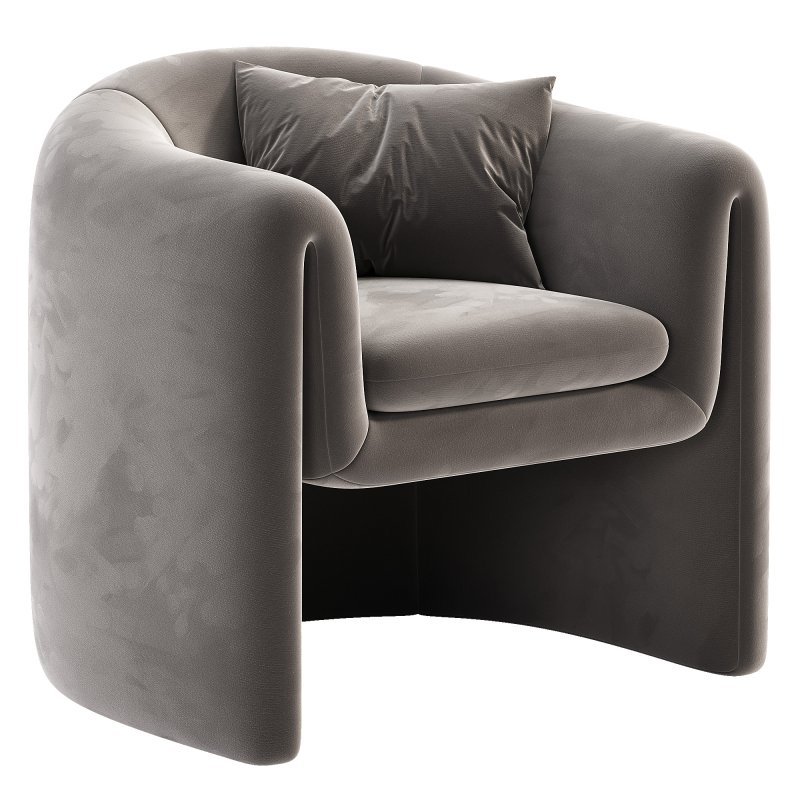 Boucle Armchair - Image 4
