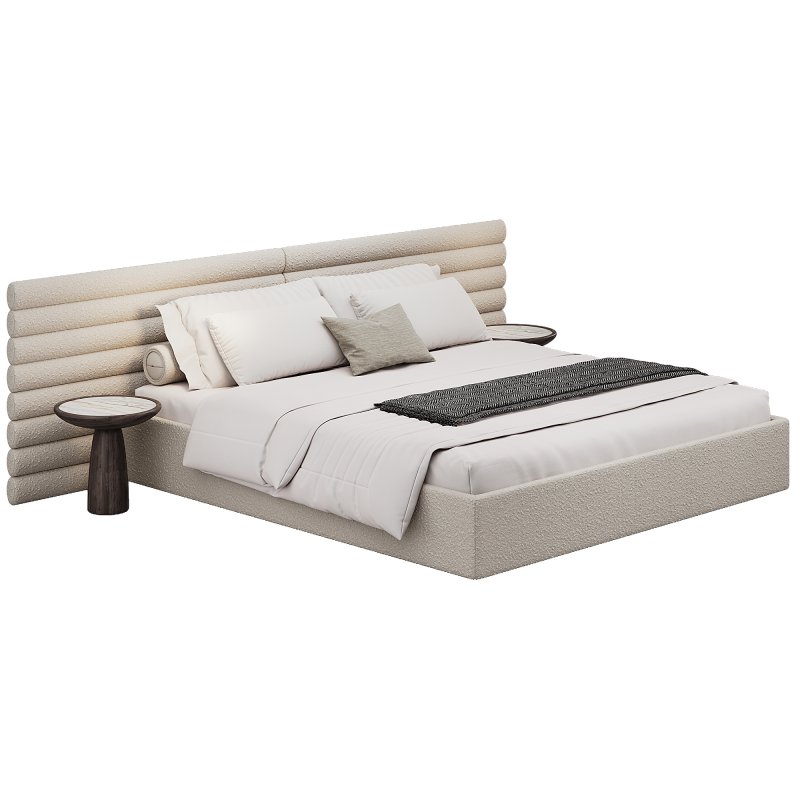 PAN FLUTE Bed By Saba Italia - Image 2
