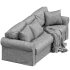 VRETSTORP Sleeper sofa, Totebo light beige IKEA - Thumbnail 1