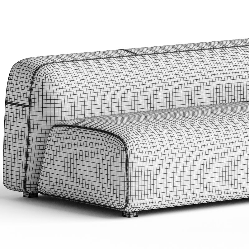 Suiseki Sofa cod SUI03 composition - Image 2