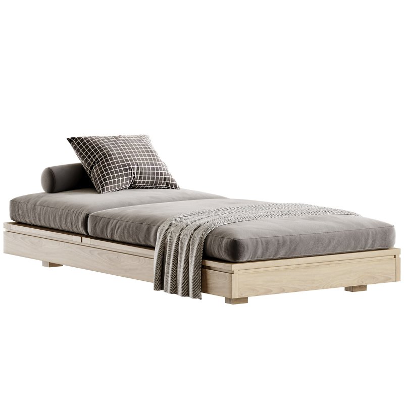 Avila Outdoor Double Sunlounger With Arms - Image 5