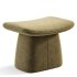 Modern Microfiber Leather Fabric Makeup Stool - Thumbnail 3