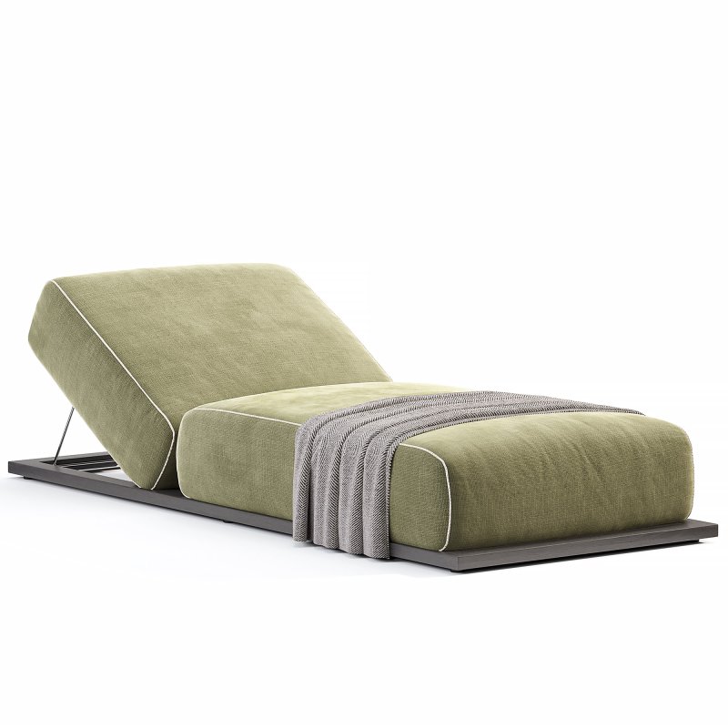 Claud Open Air Meridiani Relax Sunlounger - Image 4