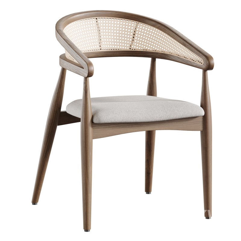 Belen Naturel Chair - Image 5