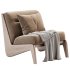 Fletcher Outdoor Armless Chair Natural - Thumbnail 4