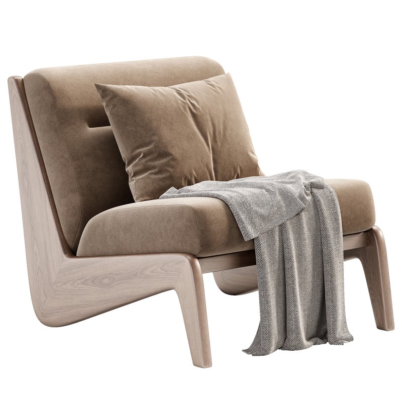 Fletcher Outdoor Armless Chair Natural - Image 4