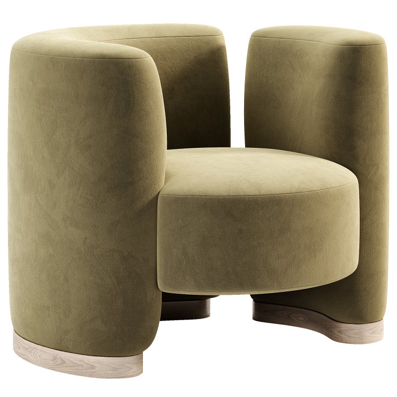 Candelaria Contemporary Armchair - Image 2