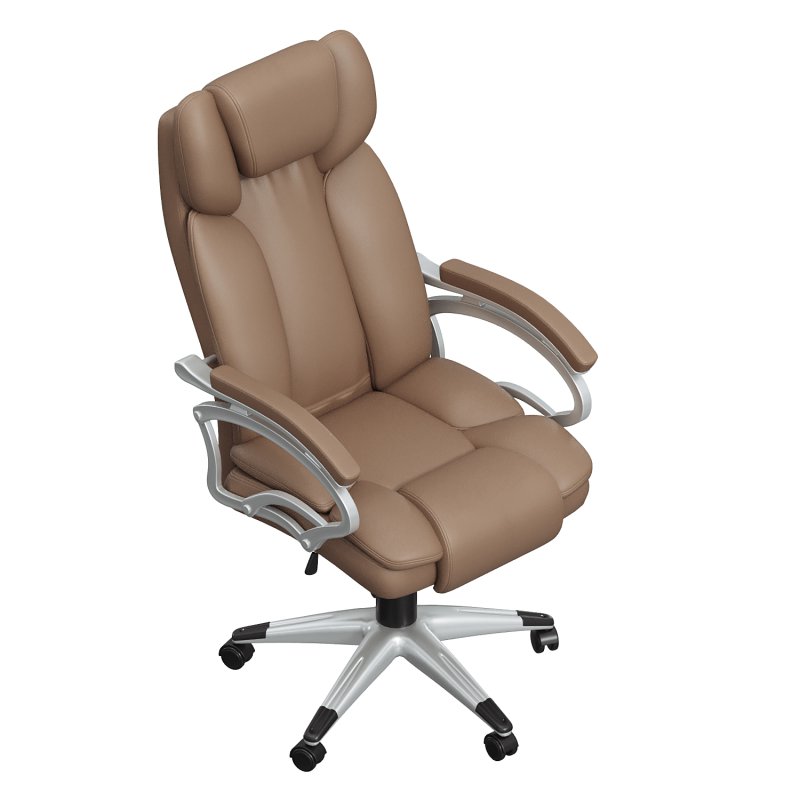 CorLiving Workspace Executive Office Chair in Caramel Brown - Image 4