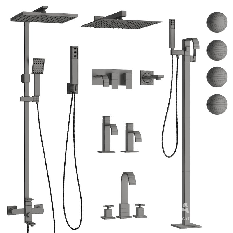 Bathroom faucet set4 - Image 4
