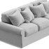 Buchanan Roll Arm Slipcovered Sofa 3 seater - Thumbnail 3