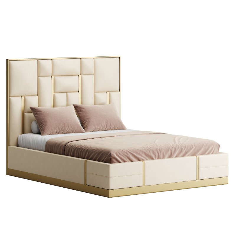 Creamy White And Gold Plated Embedded - Image 2