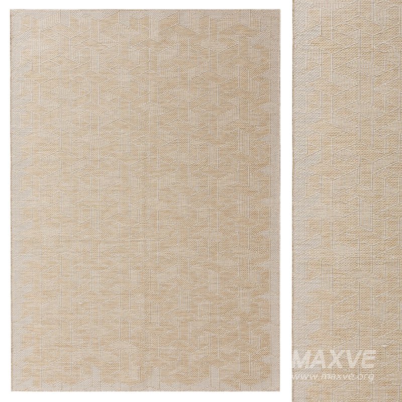 Outdoor Rug Bronco Cream 02 - Image 1