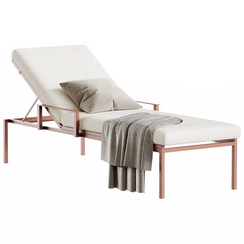 Via Deckchair with Arms - Image 7