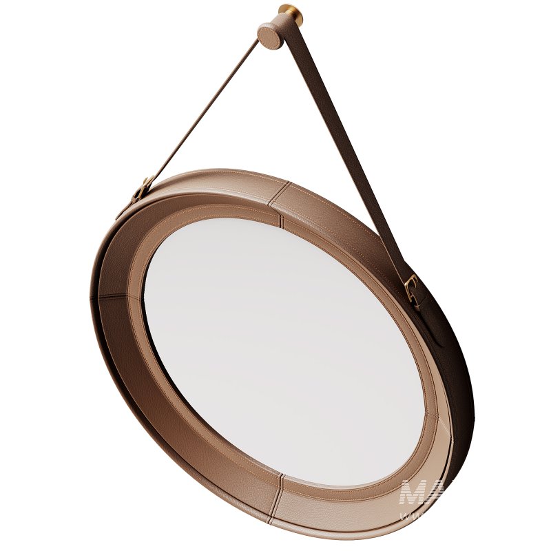 :Anouk Round Wall Mirror - Image 3
