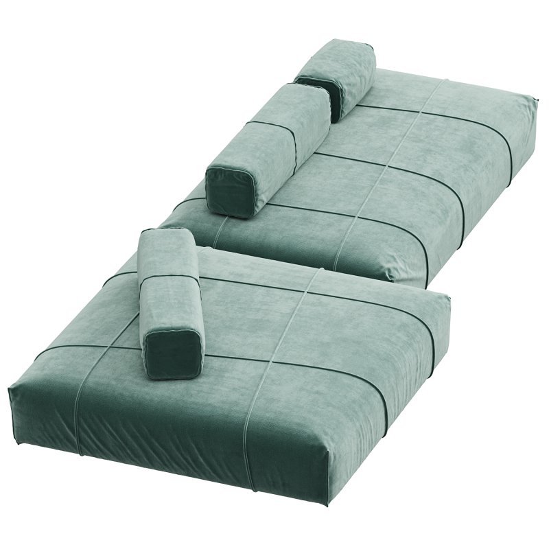 Baxter Panama Bold Sofa N2 Composition - Image 1