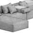 CINDER BLOCK modular sofa design Luca Nichetto Combination 03 - Thumbnail 2