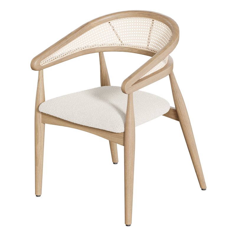 Belen Naturel Chair - Image 4