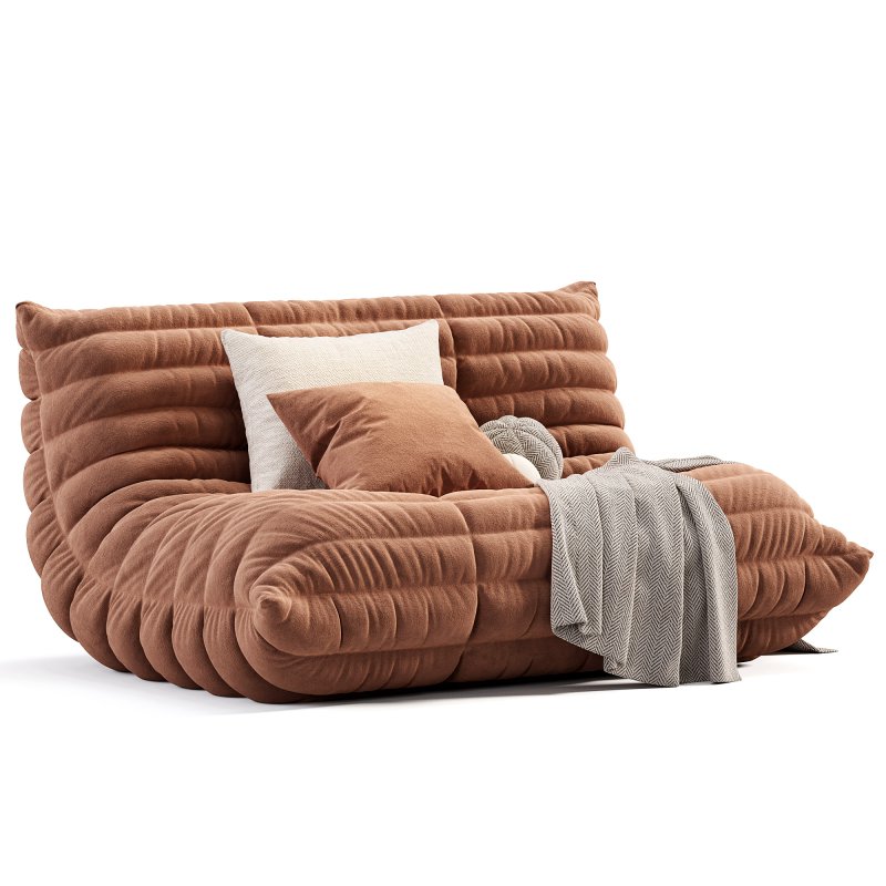 Togo Loveseat By Ligne Roset - Image 4