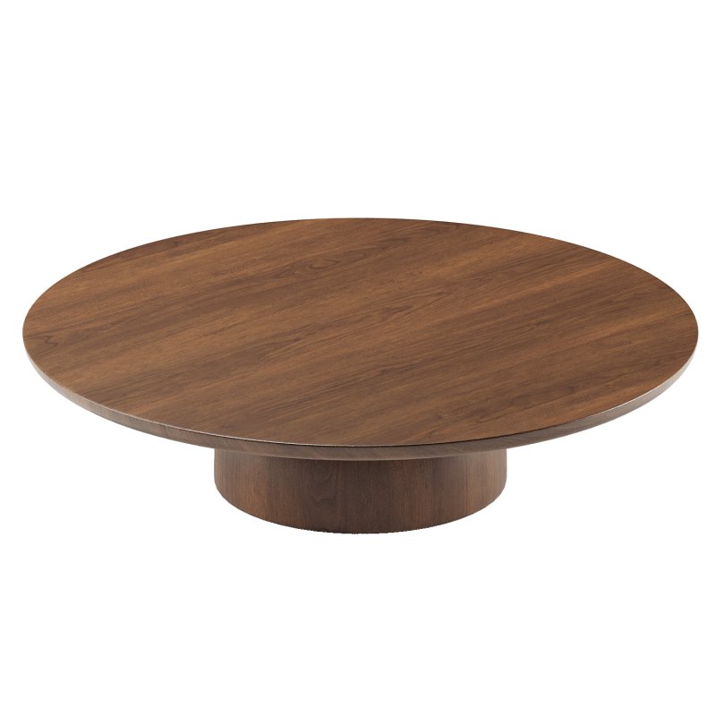 Cupola Carved Round Coffee Table - Image 7