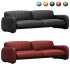 Two seats on Brigittes 260 sofa By Baxter - Thumbnail 4