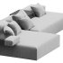 CINDER BLOCK modular sofa design Luca Nichetto Combination 01 - Thumbnail 3